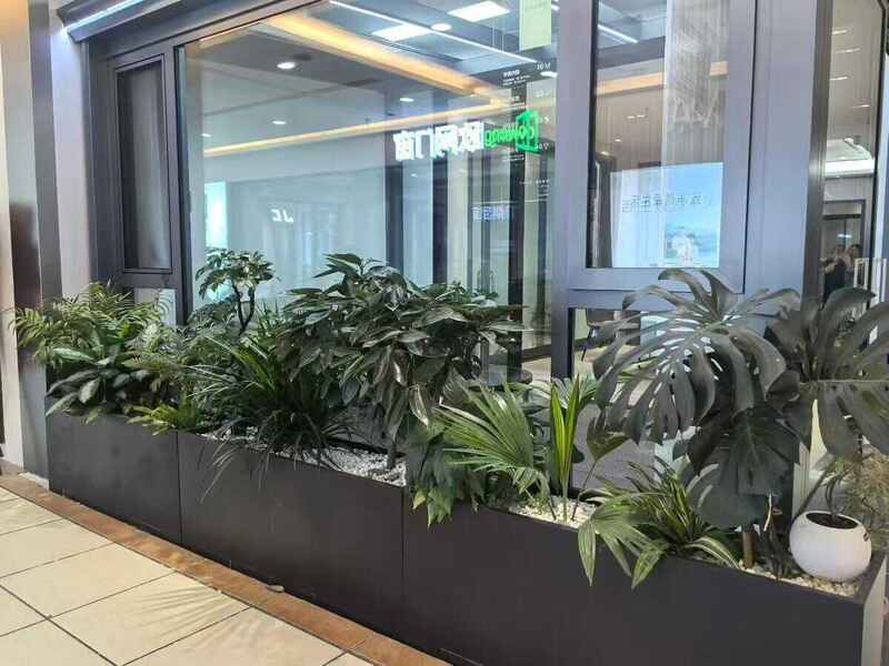 成都户外花箱定制-道路隔离花箱