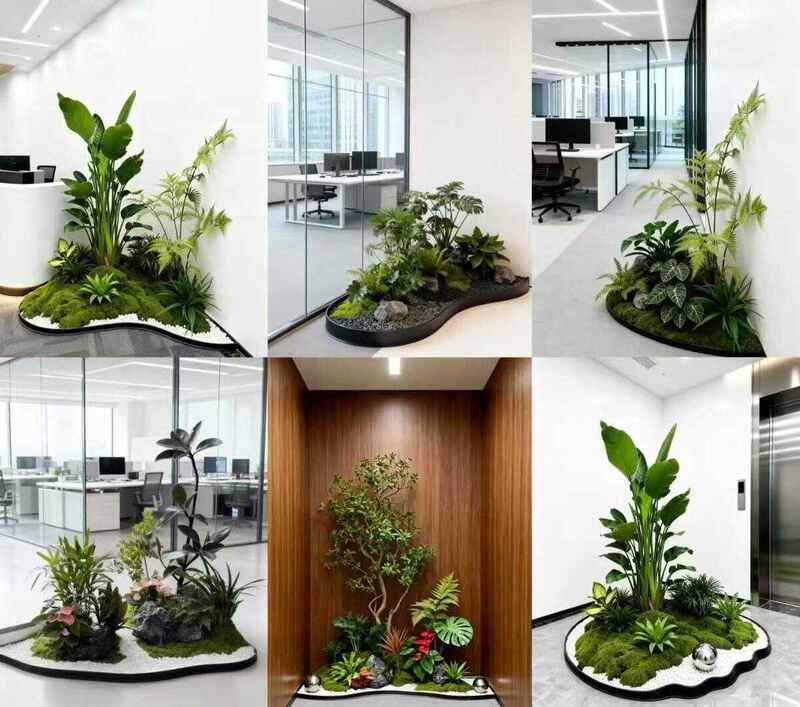 成都餐厅绿植租赁-用餐区绿植装饰